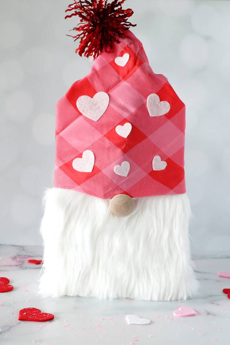 Easy DIY Gnome Valentine Box for Kids