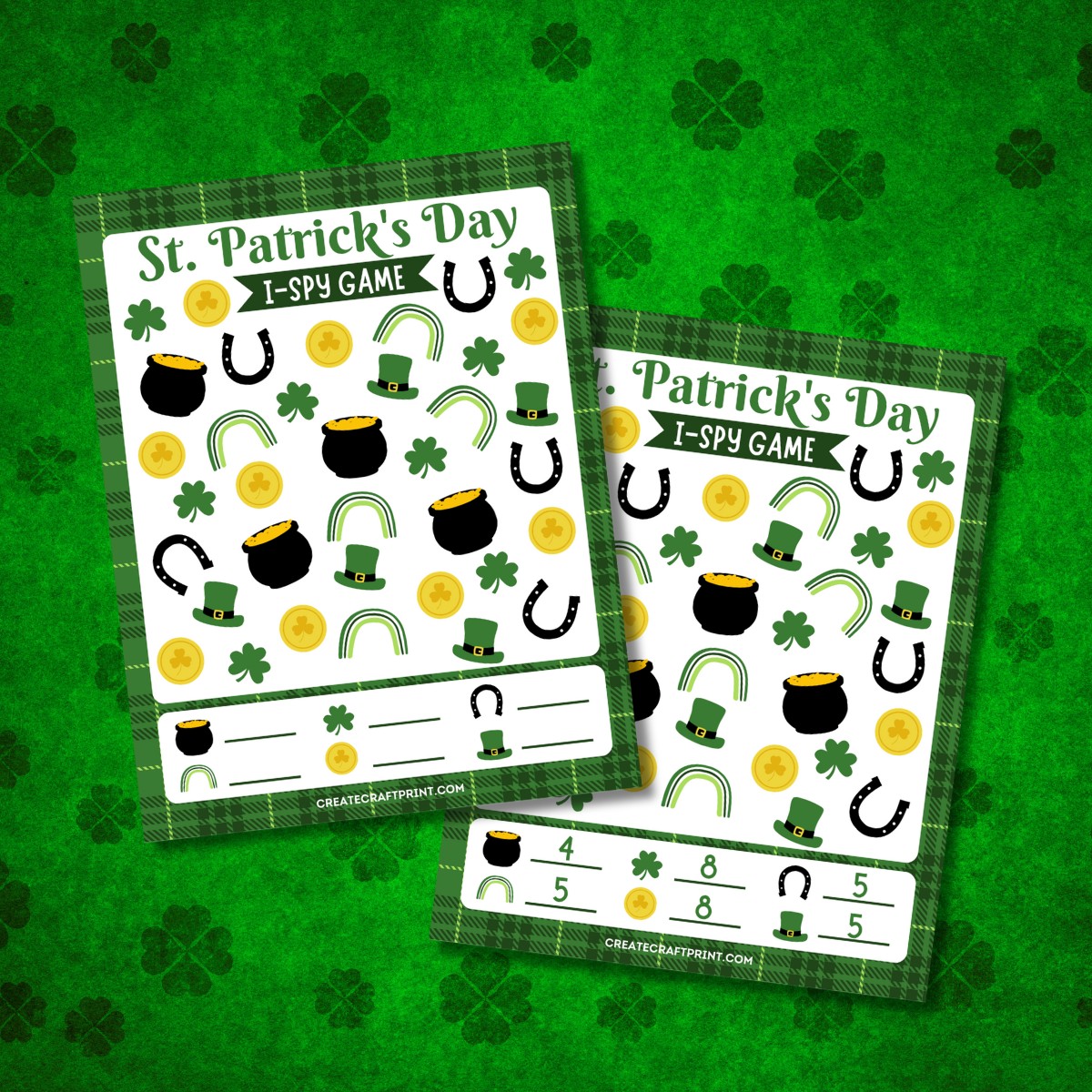 St Patrick's Kids I Spy Game