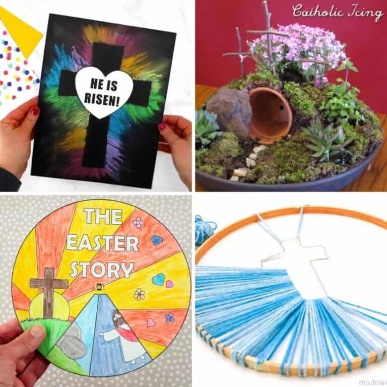 christian easter crafts featured