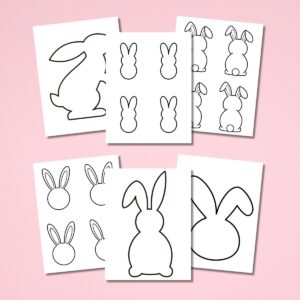 Free Printable Easter Bunny Templates for Kids